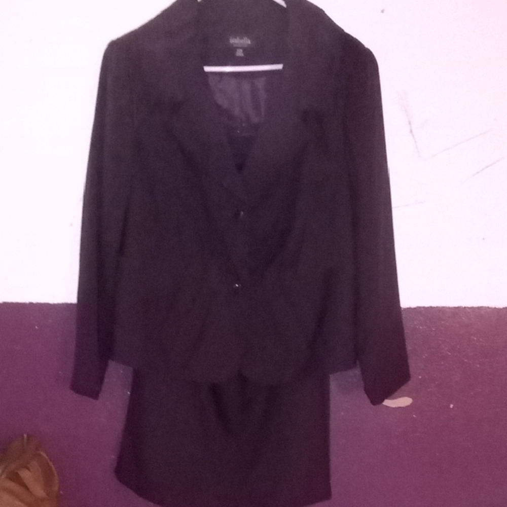 Elegant Black Women's Dress Suit